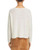 Eileen Fisher V-Neck Pullover, Fine Organic Cotton, Bone, Large