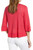 Tommy Bahama Women's Lea Linen Open Cardigan, Amaranth, Small