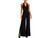 Alice + Olivia By Stacey Bendet Robin Wide Leg Halter Jumpsuit, Black, 14