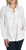Jachs Girlfriend Women's Super Soft Feel Flannel Shirt, White, XL