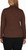Greg Norman Women's Long Sleeve Ribbed 1/4 Zip Top, Brown, Small