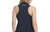 Tretorn Women's Sleeveless Polo Top, Built in Bra, Black, Medium