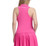 Tretorn Women's Sleeveless Polo Top, Built in Bra, French Fuchsia, Medium