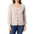 Briggs Women's Button Front Cardigan Sweater, Tan, Small