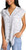 Jachs Girlfriend New York Women's Button Front Blouse, White Floral, Small