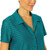 Hurley Women's 2 Piece Crochet Swim Cover Up Set, Short Sleeve Top, Pant, Green, Medium