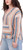 Lucky Brand Women's Baja Sweater Hoodie, Natural Multi, X-Large