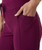 32 Degrees Wide Leg Pants Woman Ribbed Semi Flare Yoga Pants, Purple, Large