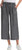 Splendid Women's Pull-On Wide Leg Crop Ankle Pant, Black, Small