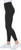 Mondetta Women's Moisture Wicking Cropped Legging Pant, Black, Large