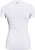 Under Armour Womens HeatGear Compression Short-Sleeve T-Shirt, White, Large