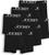 Jockey Men's Underwear ActiveStretch 4" Boxer Brief - 6 Pack, Black, M