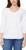 KIRKLAND Signature Women's 3/4 Sleeve V- Neck, White, Large