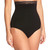 Body Wrap Women's Mid-Rise Panty Shapewear, Black, 3X