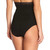 Body Wrap Women's Mid-Rise Panty Shapewear, Black, 3X