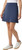 32 Degrees Cool Women's Active Skort with Inner Shorts, Blue, X-Small