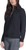 Skechers Women's Stretch Ribbed Quarter Zip Pullover, Black, X-Large