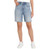 Wrangler Women's High Rise Denim Shorts, Light Blue, 10