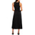 DKNY Women's Sleeveless Maxi Dress, Black, Large