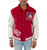 Disney Adult Unisex Varsity Patches Jacket, Red, Medium/Large Costco