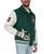 Disney Adult Unisex Varsity Patches Jacket, Green, Medium/Large Costco