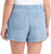 Hilary Radley Women's Lightweight Pull on Tencel Short, Blue, XX-Large