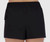 Roxy Women's Pocket Snap Button Active Shorts, Black, X-Small