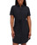 Halston Women’s Short Sleeve T-Shirt Dress, Black, X-Small