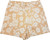 Jachs Girlfriend Women's Chino Shorts Stretch Satin Elastic Waist, Tan, X-Large