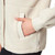 Mondetta Women's Sherpa Full Zip Short Fleece Jacket, White, Large