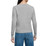Gap Women's Soft Knit Crewneck Cardigan, Heather Gray, X-Small