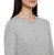 Gap Women's Soft Knit Crewneck Cardigan, Heather Gray, X-Small