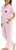 Keith Haring Women's Embroidered Art Cotton Pajamas 2-Piece Set, Pink, Small