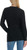 Splendid Women's Belted Button Front Long Sleeve Cardigan, Black, Medium