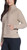 Skechers Women's Stretch Ribbed Quarter Zip Pullover, Tan, Large