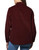 J.A.C.H.S. Women's Collared Long Sleeve Velvet Shirt, Red, 3X