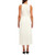 DKNY Women's Sleeveless Maxi Dress, Ivory, X-Small