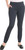 Dalia Women’s Pull On Ponte Pant, Mid Rise, Tummy Control Panel, Navy Combo, X-Large