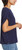 Gloria Vanderbilt Women's Short Sleeve Cotton Gauze Pullover, Navy, X-Small
