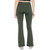 GapFit Women's Flare Legging, High Waisted Sweat Wicking, Green, Medium