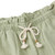 Hang Ten Women's Linen Blend Summer Shorts, Lightweight Casual, Green, Large