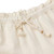 Hang Ten Women's Linen Blend Summer Shorts, Lightweight Casual, Cream, Large