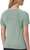 Mondetta Women's Short Sleeve Fitted Active Seamless T-Shirt, Green, X-Small