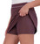Soybu Women's Skort, Pockets On Inner Shorts, Purple, X-Large