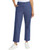 G.H. Bass & Co. Women Stylish Chino Ankle Pants, Blue, 10