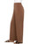 Three Dots Women's Wide Leg Pull On Pants, Brown, XX-Large