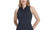 Tretorn Women's Sleeveless Polo Top, Built in Bra, Black, Medium