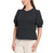 Ted Baker Women’s Floral Textured Puff Sleeve Blouse Top, Black, Large