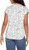 Orvis Women’s Linen Blend Short Sleeve Top, White, Small