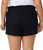 Hang Ten Women's Linen Blend Summer Shorts, Lightweight Casual, Black, 2X-Large